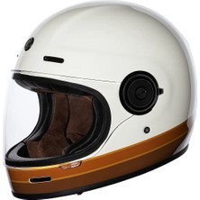 Torc T-1 Newport Iso Bars Iı Kapalı Motosiklet Kaskı Krem  Kahverengi