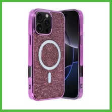 Bezos Joko iPhone 16 Pro Max Uyumlu Helen Magsafe Kapak - Derin Mor Arz