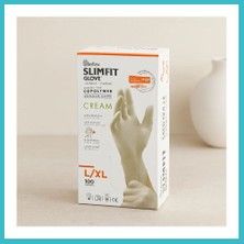 Defne Store Pudrasız Nitril Muayene Eldiveni L-Xl 100'LÜ (Krem) Dfnbez