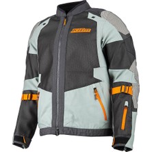 Klim Baja Korumalı Motosiklet Montu Gri  Siyah  Oranj