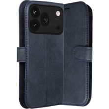 Huawei Honor 600 Pro Trend S Plus Kapaklı Kılıf - Lacivert