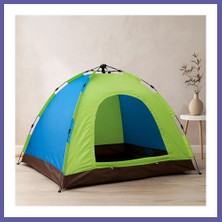 Nida 6 Kişilik Otomatik Kamp Çadırı - Toz Geçirmez 220X250X165 cm Nıda