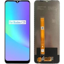 Realme C25 Ekran Dokunmatik (Siyah)