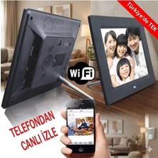 Tr Elektronik Dijital Resim Çerçevesi Casus Gizli Wifi Kamera