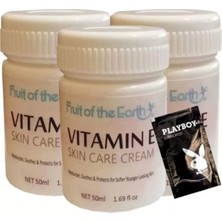 Fruit Of The Earth Skin Care 3 Adet Adet Cream Antiaging Krem 50 ml + 1 Adet Jel Hediye