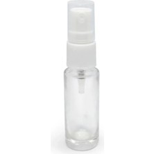 Dbyol Parfüm Ve Kolonya Şişesi 5 Ml 10 Adet (TEKRAR DOLDURULABİLİR) Boş  Cam Beyaz Sprey Şişe