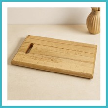 Defne Store Ahşap Kesim Panosu / Et Tahtası 25X40 cm - 2.5 cm Dfnbez