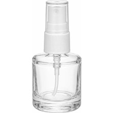 Dbyol Parfüm Ve Kolonya Şişesi 5 Ml 10 Adet (TEKRAR DOLDURULABİLİR) Boş Cam Beyaz Sprey Şişe