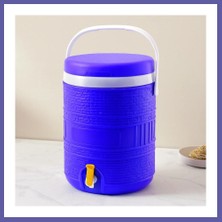 Nida 20 Litre Musluklu Plastik Termos - Taşıma Kulplu Nıda