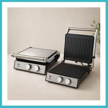 Defne Store 4 Dilim Tost ve Izgara Makinesi 2000W - Yapışmaz Kaplama Dfnbez