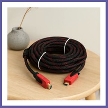 Nida 10M Örgülü HDMI Kablo V1.4 Nıda