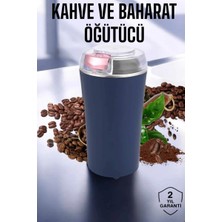 MiraLive Taşınabilir Kahve & Baharat Öğütücü, Kolay Temizlenebilir ve Uzun Ömürlü Paslanmaz Çelik