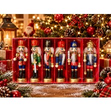 Kurşun Asker Ahşap Dekoratif Eşya (6 Lı SET-12.5/13CM)