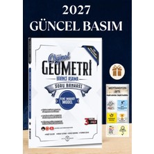 Orijinal Yayınları (2027 Güncel Basım) Orijinal Geometri Birinci Aşama Soru Bankası Yeni Maarif Modeli  + Motivasyon Seti Hediyeli