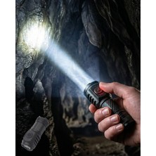 MiraLive Taşınabilir Mini El Feneri USB Type-C Şarjlı ve Dayanıklı Tasarım