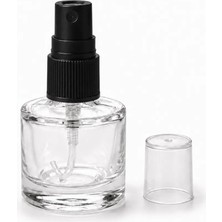 Dbyol Parfüm Ve Kolonya Şişesi 5 Ml 5 Adet (TEKRAR DOLDURULABİLİR) Boş Cam Siyah Sprey Şişe