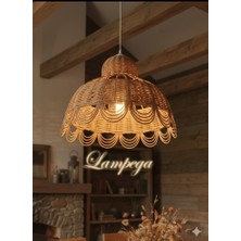 Lampegarattan Bambu Avize