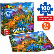 S-Online Dinazorlar 100 Parça Puzzle