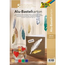 Tr Bringmann 590 – El Işi Kartonu Folia 5 Sayfa Farklı Alüminyum Renginde