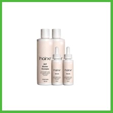 Bezos Hairx Saç Uzatıcı Besleyici Şampuanı 150 ml Saç Güçlendirici Serumu 30 ml x 2şer Adet Arz