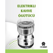 MiraLive Kahve ve Baharat Değirmeni | Kompakt, Hafif, Hızlı Öğütme, Şeffaf Kapaklı, Kolay Kullanım