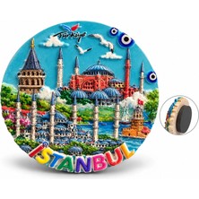 The Gencoo Istanbul Temalı Polyester Magnet ALK5863