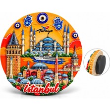 The Gencoo Istanbul Temalı Polyester Magnet ALK5861