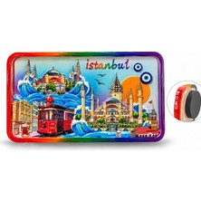 The Gencoo Istanbul Temalı Polyester Magnet ALK5864