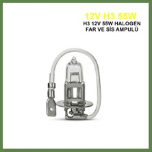 Bezos Trifa H3 Halojen Far Ampülü 12V 55WATT Sarı HB006