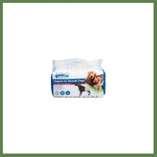 Bezos Köpek Alt Bağlama Pedi Large Siyah 12 Adet HB006