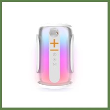 Bezos Pluse 8 Rgb Kablosuz Hoparlör - Beyaz HB006
