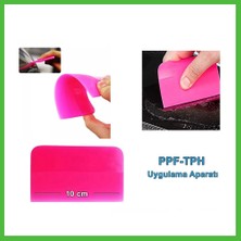Bezos Ppf/tph Silikon Çekçek Ragle Cam Filmi Çekme Uygulama Aparatı Pembe 10X7.5CM Arz