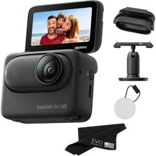 Tr Go 3s 4K Standart Sürüm Aksiyon Kamerası - Gece Siyahı, 128GB