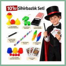 Bşk Virgo 10 Parçalı Çocuk Sihirbazlık Seti – Sihirli Değnek, Baston ve Sihir Oyunları BSK2026