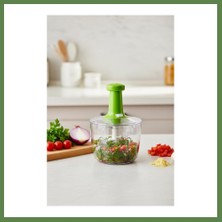 Bezos Xxl Basmali El Rondosu Sebze Meyve Doğrayıcı 2,5 Lt 2 Parça HB006