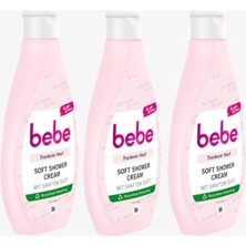 Bebe Zartpflege Bebe Young Care Soft Shower Cream Yumuşak Duş Kremi 3X250 ml