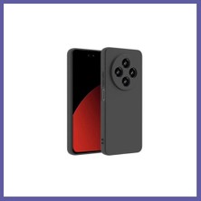 Nida Redmi 14C Uyumlu Kılıf Nano Içi Kadife Silikon - Siyah Nıda