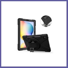 Nida Samsung Galaxy P610 Tab S6 Lite 10.4 Kılıf Amazing Tablet Kapak - Siyah Nıda