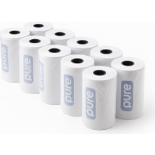 Bşk Virgo Bezos 80X30 mm Adisyon Rulosu Termal Rulo 10 Paket (100 Adet) BSK2026