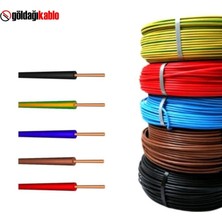Göldağı NYA Kablo 2,5 mm Sarı Yeşil Topraklama 100 Metre