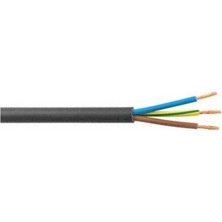 Öznur TTR Kablo 3x1,5 mm Siyah Uzatma Kablosu 10 Metre