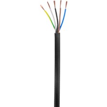Öznur TTR Kablo 5x6 mm Siyah Güç Kablosu 5 Metre