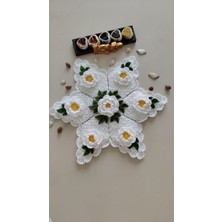 Meyra Home Çeyizlik Hediyelik El Örgüsü Karçiçeği Lif