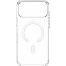 Nexiva Orjinal iPhone 18 Pro Için Magsafe Özellikli Şeffaf Kılıf