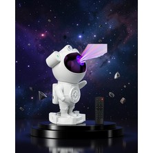 Nemere Astronot Projeksiyon Lambası Bluetooth Dahili Ses Xuczastronotlambaspeakerlı