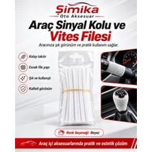 Şimika Vites ve Sinyal Filesi Beyaz 10 Adet