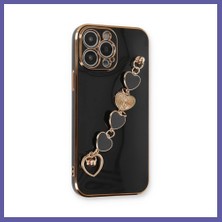 Nida iPhone 14 Pro Uyumlu Kılıf Esila Silikon - Siyah Nıda