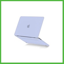 Bezos Macbook Pro 13 2020 Macbook Buzlu Kapak - Lila Arz