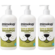 Animology Essentials Olive & Walnut Köpek Şampuanı 3X500 ml