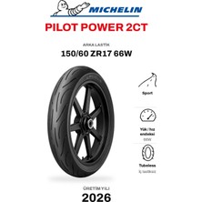 Michelin Pilot Power 2ct 150/60 ZR17 66W Arka Motosiklet Lastiği (2026)